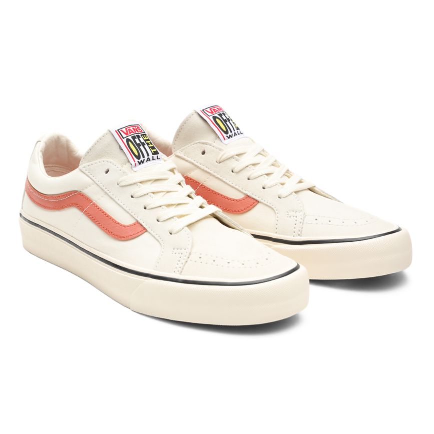 Vans SK8-Low Reissue SF Dam Vita - Vans Surf Skor Rea Online (GKRIS3845)